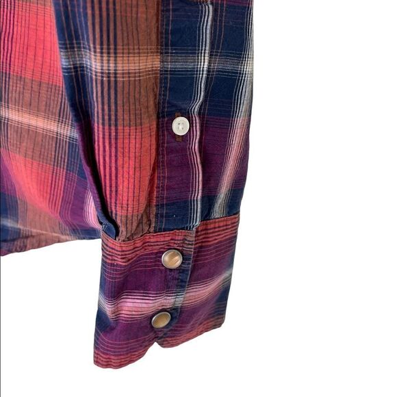 Gently Used 3XL Ben Sherman Plaid L/S Western-wear Shirt - Picture 4 of 6